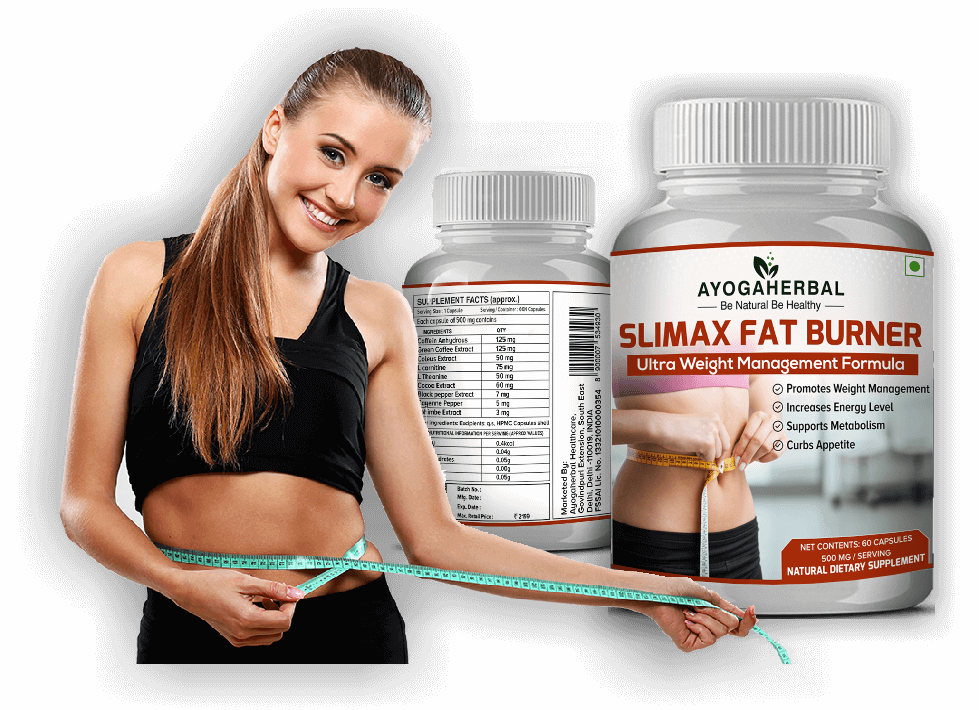 Plant based supplement for weight loss Slimax by Ayogaherbal